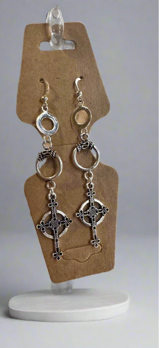 Sterling Silver dangle earrings